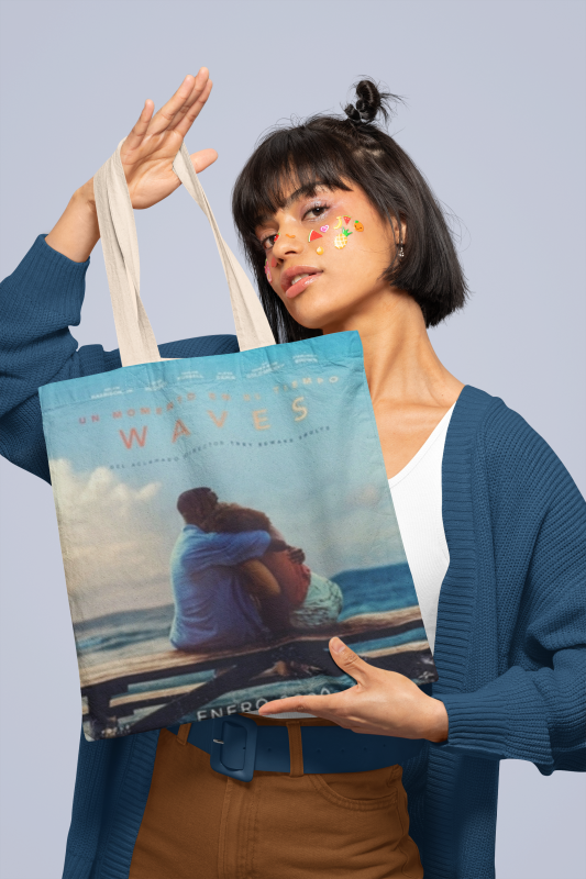 Waves Tote Bag