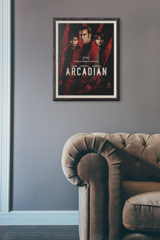 Arcadian Wooden Framed Poster