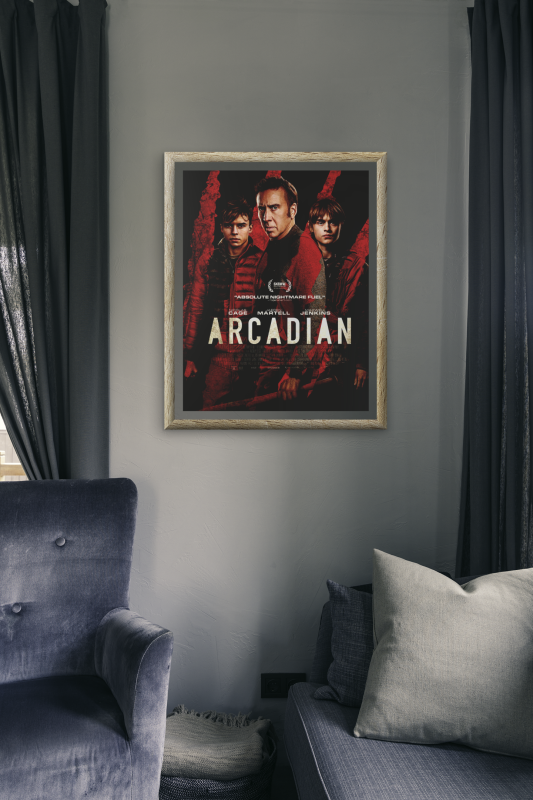 Arcadian Wooden Framed Poster