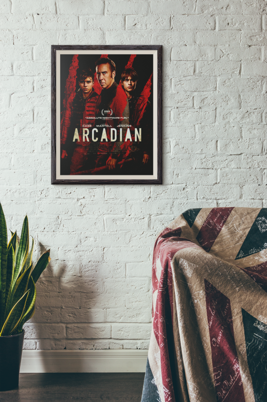 Arcadian Wooden Framed Poster