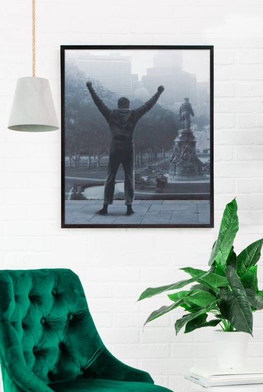 Rocky Metal Framed Poster