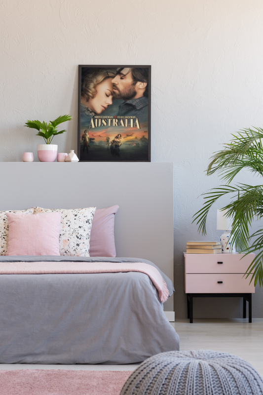 Australia Wooden Framed Poster