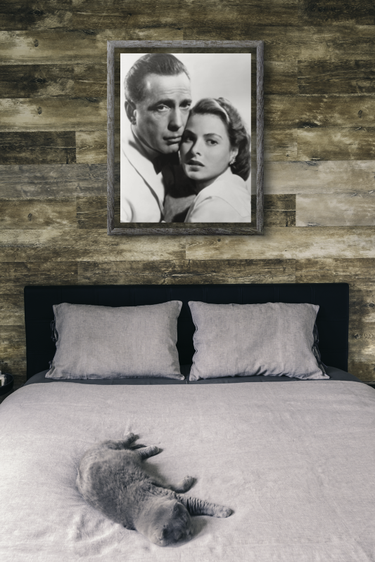 Casablanca Wooden Framed Poster