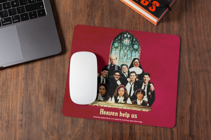 Heaven Help Us Mouse Pad